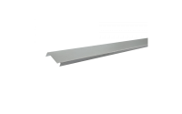 Планка примыкания пластизол RAL 7005 серая, шт.