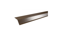 Планка карнизная пластизол RAL 8014 коричневая, шт.