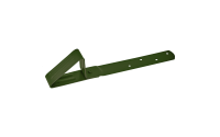 Снегозадержатель Aquasystem для мягкой кровли RAL 6020, зеленый
