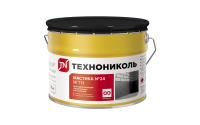 Мастика гидроизоляционная ТЕХНОНИКОЛЬ №24 (МГТН), ведро 3 кг