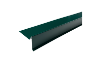 Планка торцевая полиэстер RAL 6005 зеленая, шт.