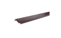 Планка примыкания полиэстер RAL 8017 коричневая, шт.