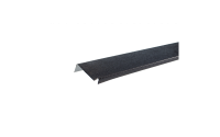 Планка примыкания пластизол RAL 9005 черная, шт.
