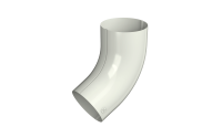 ТЕХНОНИКОЛЬ Металлическая водосточная система, колено 60°, белый