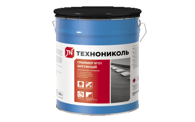 Праймер битумный ТЕХНОНИКОЛЬ №01, ведро 20 л
