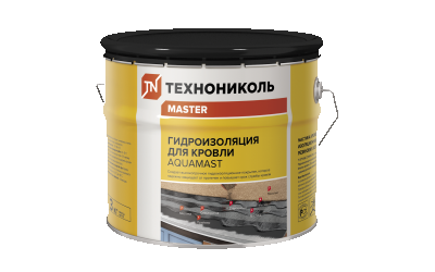 Мастика битумно-резиновая AquaMast, ведро 3 кг