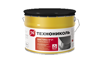Мастика кровельная ТЕХНОНИКОЛЬ №21 (Техномаст), ведро 3 кг