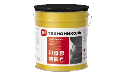 Мастика кровельная ТЕХНОНИКОЛЬ №21 (Техномаст), ведро 20 кг