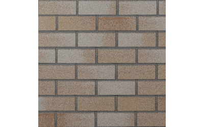 ТЕХНОНИКОЛЬ HAUBERK фасадная плитка, Кирпич, Каталонский 4T4X21-9011RUS