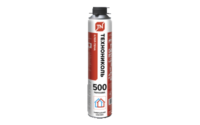 Клей-пена ТЕХНОНИКОЛЬ 500 PROFESSIONAL универсальный, 12*740 гр.