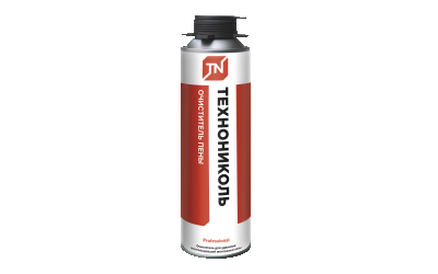 Очиститель монтажной пены ТЕХНОНИКОЛЬ PROFESSIONAL, 12*370 гр.